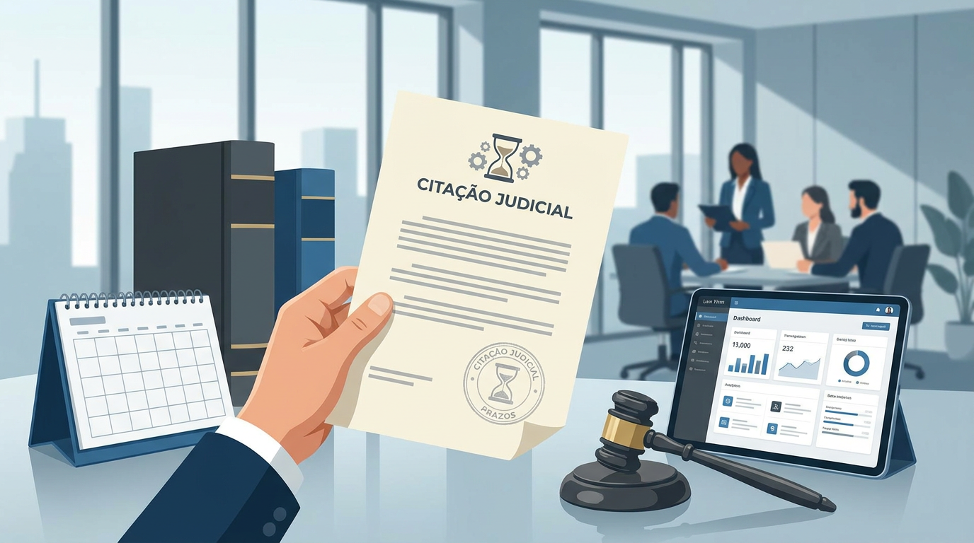 Recebi uma citação judicial: o que fazer e quais são os prazos?